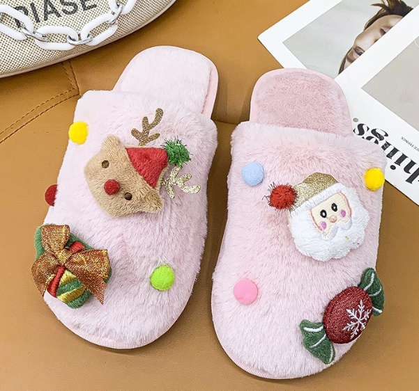 Christmas Plush Slippers