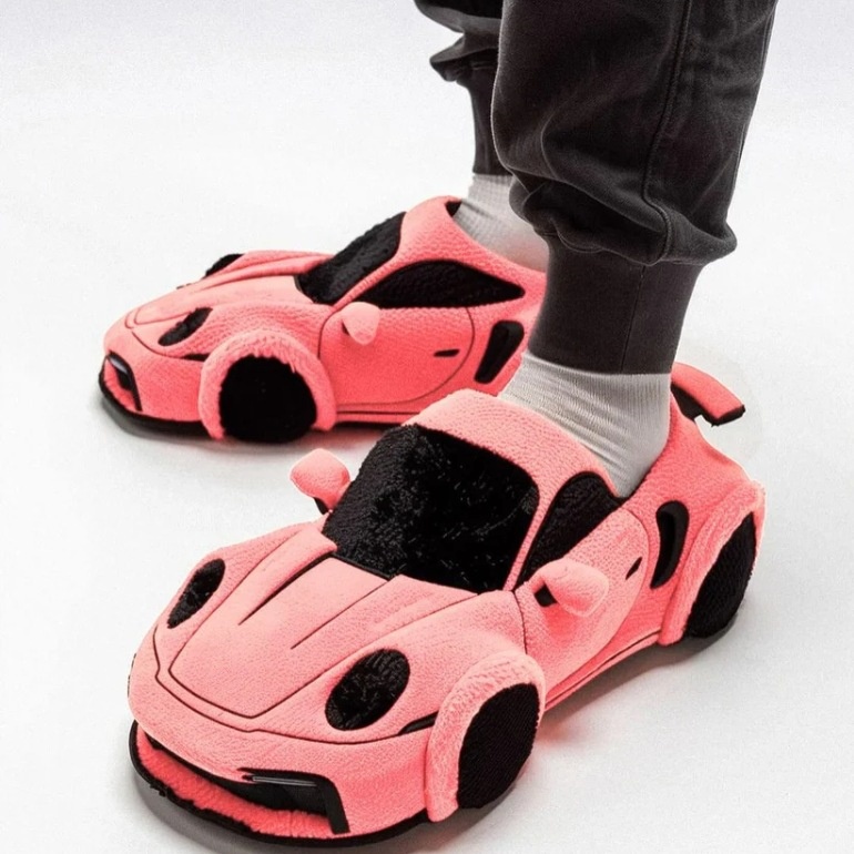 Racing Car Slippers Comfort Meets Style 3